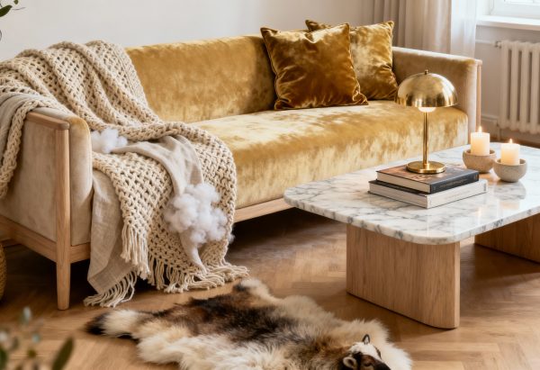 Скандинавский шик: интеграция уюта хюгге в роскошный интерьер